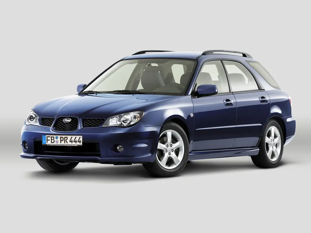 Subaru Impreza (GG9, GGD) 2 поколение, 2-й рестайлинг, универсал (06.2005 - 08.2007)